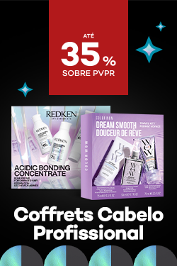 Coffrets Cabelo Profissional com destaque promocional at&eacute; 35% sobre pre&ccedil;o de Venda ao P&uacute;blico Recomendado